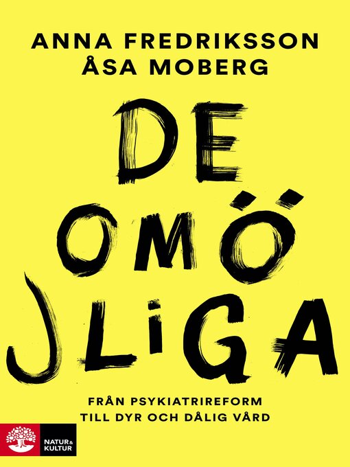 Title details for De omöjliga by Åsa Moberg - Available